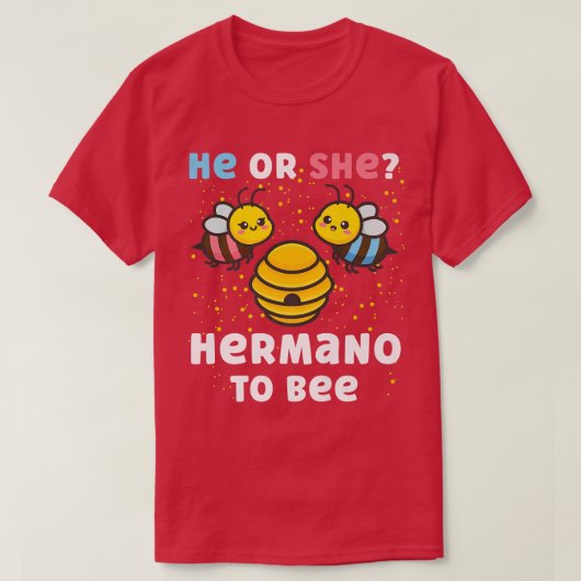 Het Baby is een feest dat hij of zij herman T-shirt (Design voorkant)