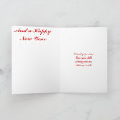 Het baby Jesus van de duif Feestdagen Kaart (Binnen)