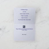 Het baby komt op aarde aan: Aankondiging (Binnen)