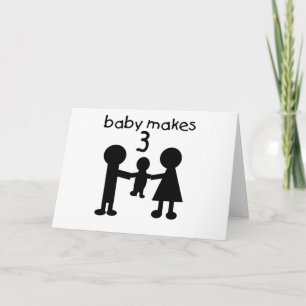 Het baby maakt 3 aankondiging