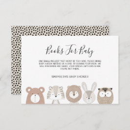 Het Baby shower Cute Animals brengt een Kaart voor