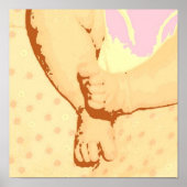 Het Baby shower Datum opslaan Poster (Voorkant)