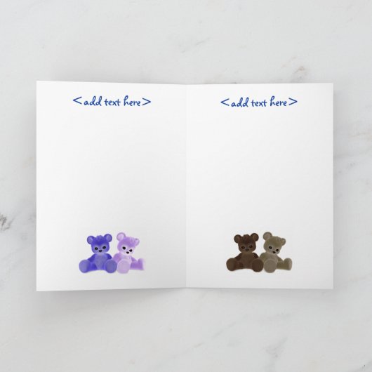 Het Baby shower de Groep van Bearz van Teddy (Binnen)