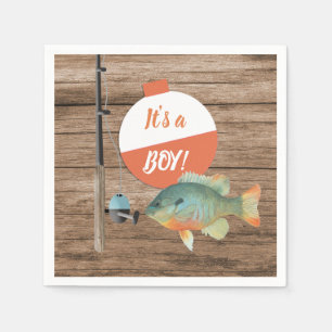 Het Baby shower 'Een jongen Vist 'Theme' Servet