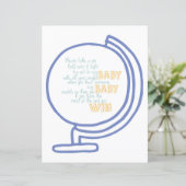 Het Baby shower Pin Game Adventure (Staand voorkant)