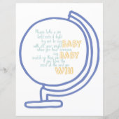Het Baby shower Pin Game Adventure (Voorkant)