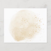 Het baby shower van de begroting openbaren uitnodi (Achterkant)