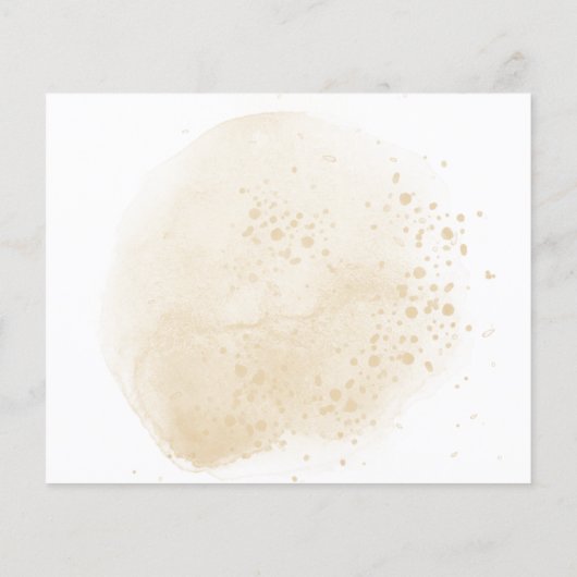 Het baby shower van de begroting openbaren uitnodi (Achterkant)