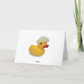 Het Baby shower van de douane dankt u kaardt voor Bedankkaart (Achterkant)