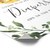 Het Baby shower van de grove raad hoeveel Duikers  Poster (Hoek)