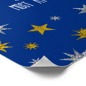 Het Baby shower van de Kleine Ster van het Spin Poster (Hoek)