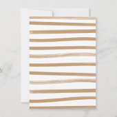 Het Baby shower van de Koud van het Avontuur van d Kaart (Achterkant)