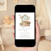 Het Baby shower van de lokale boerenmarkt Kaart