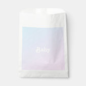 Het Baby shower van de naamfoto's aanpassen, verja Bedankzakje (Voorkant)