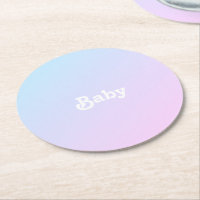 Het Baby shower van de naamfoto's aanpassen, verja