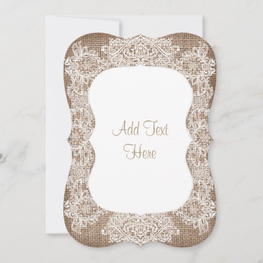 Het Baby shower van de overlapping en van de Las v Kaart (Voorkant)