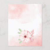 Het baby shower van de partij van Tea bunny in een (Achterkant)