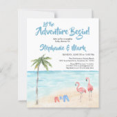 Het Baby shower van het Adventure van het Surf van (Voorkant)