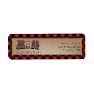 Het Baby shower van het Bevestigingsavontuur van H Etiket