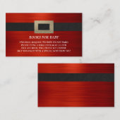 Het Baby shower van het het Verzoek van het boek T Informatiekaartje (Voorkant / Achterkant)