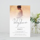 Het Baby shower van het Manuscript van de Bekledin (Staand voorkant)