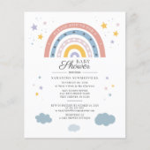 Het Baby shower van het Manuscript van de Waterver (Voorkant)