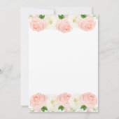 Het Baby shower van het Manuscript van de Waterver Kaart (Achterkant)