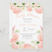 Het Baby shower van het Manuscript van de Waterver Kaart (Voorkant / Achterkant)