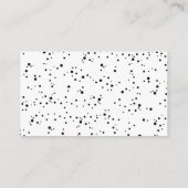 Het Baby shower van het Verzoek van het Boek van h Informatiekaartje (Achterkant)