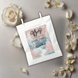 Het Baby shower van het Winter Wonderland in Water Bedankzakje