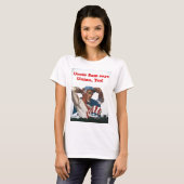 Het Baby van dames - (Gepaste) pop T-shirt (Voorkant volledig)