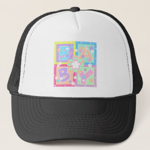 Het Baby van de Blokken van de pastelkleur Trucker Pet