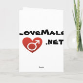 Het Baby van de kerstman! Feestdagen Kaart (Achterkant)