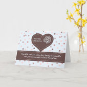 Het babygelukwens van Aqiqah Aqeeqah van het Kaart (Gele Bloem)