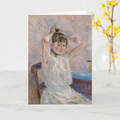 Het bad | Berthe Morisot Kaart (Gele Bloem)