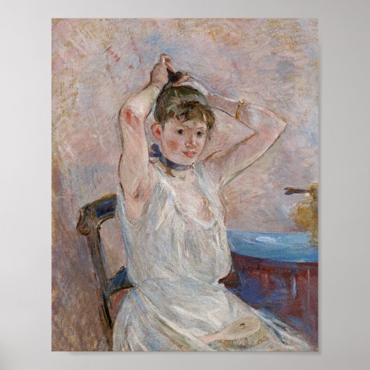 Het bad | Berthe Morisot Poster (Voorkant)