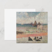 Het baden in Dieppe van Paul Gauguin (Voorkant / Achterkant)