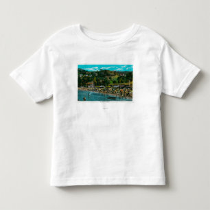 Het badstrand op Avalon, Catalina Kinder Shirts