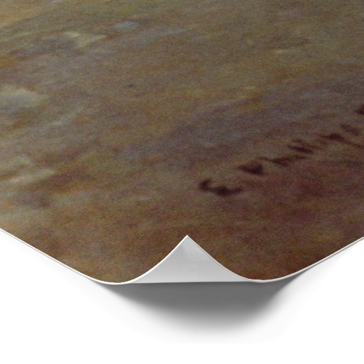 Het baduur poster (Hoek)