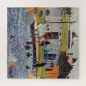 Het baduur van Renoir Impressionist Painting Legpuzzel (Horizontaal)