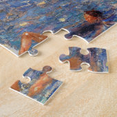 Het baduur van Renoir Impressionist Painting Legpuzzel (Zijkant)