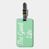 Het Bagagelabel Goede Leven (Voorkant verticaal)