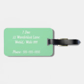 Het Bagagelabel Goede Leven (Achterkant horizontaal)