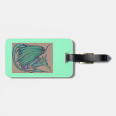 Het bagagelabel Jayde dragon van Renee Lavoie (Achterkant horizontaal)