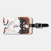 Het Bagagelabel Saint Bernard (Voorkant horizontaal)