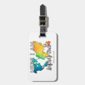 Het Bagagelabel van de havenmissies (Voorkant verticaal)