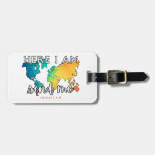 Het Bagagelabel van de havenmissies (Voorkant horizontaal)