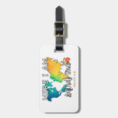 Het Bagagelabel van de havenmissies (Voorkant verticaal)