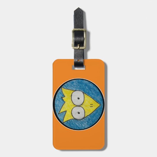 Het Bagagelabel van de kip (Voorkant verticaal)