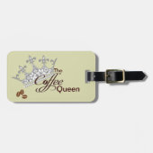 Het Bagagelabel van de Koffiekoningin (Voorkant horizontaal)